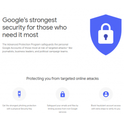 Google predstavio ''Naprednu zaštitu'' za Google naloge